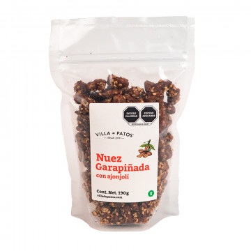 Nuez garapiñada con ajonjolí 190 gr.