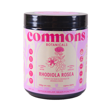 Commons botanicals rhodiola frasco 120 cap