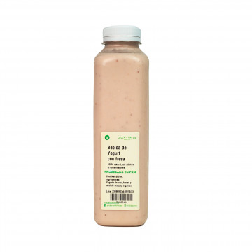 Bebida de yogurt con fresa 500 ml