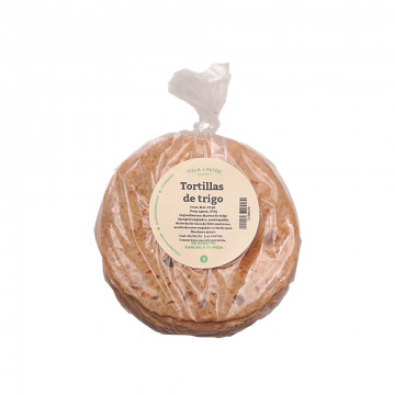 Tortillas de harina de trigo