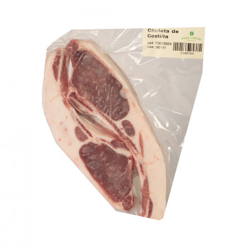Chuleta de costilla de cordero kilo