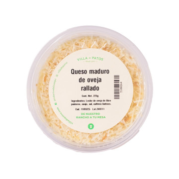 Queso maduro rallado 225 gr.