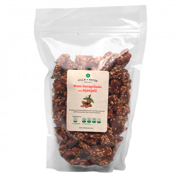 Nuez garapiñada con ajonjolí 350 gr.