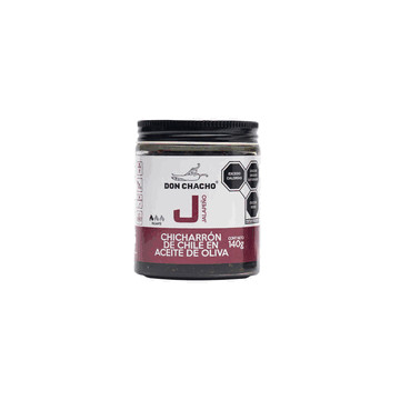 Chicharron de chile jalapeÃ±o don chacho 140 gr.