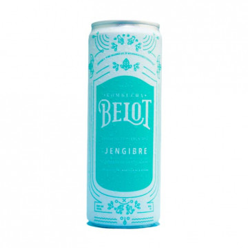 Bellot kombucha jengibre 355 ml.