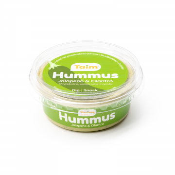 Taim hummus jalapeÃ±o y cilantro 260 gr