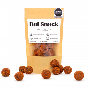 Dat snack bolitas de dÃ¡til enchilado 120 gr
