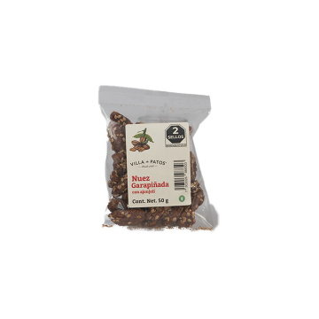 Nuez garapiñada con ajonjolí 50 gr.