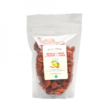 Mezcla de nuez y frutas con chile 220 gr.