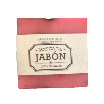 Botica de jabon jabÃ³n artesanal frutos rojos barra 100gr