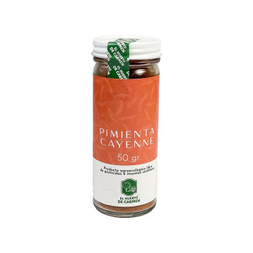 Huerto de carmen pimienta cayenne 50 gr