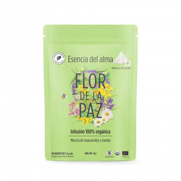 Flor de la paz infusion esencia del alma bolsa 20 sobres (24 gr)
