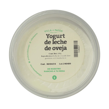 Yogurt de oveja 480 gr.