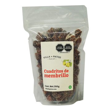 Cuadritos de membrillo con azúcar 300g