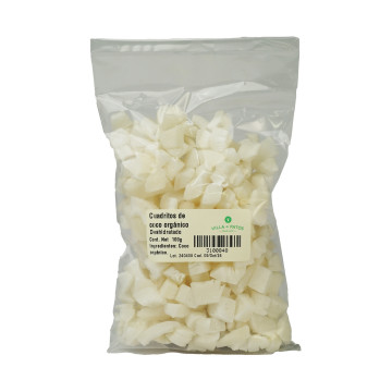 Cuadritos de coco deshidratado 100 g - orgánicos *