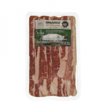 Sabio tocino ahumado de cerdo organico 200gr