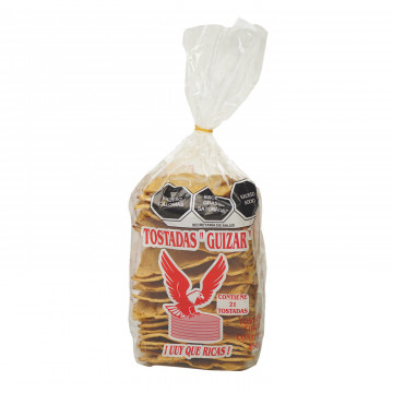 Guizar Tostada cuadrada 245 gr