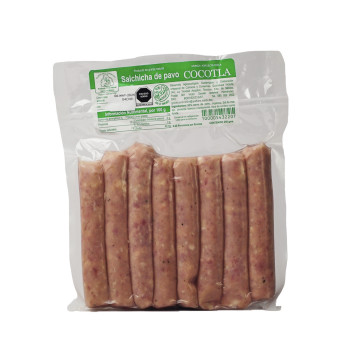 Granja Cocotla Salchicha de Pavo Bolsa 250gr