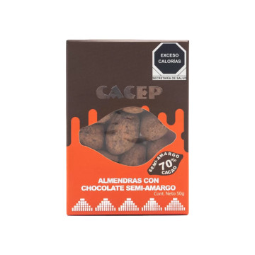 Cacep almendras confitadas 70 % 50 gr