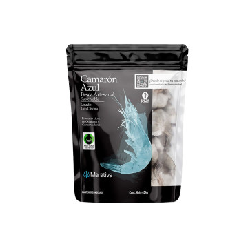 Marativa camaron azul premium crudo pelado y desvenado sin cola 51/60 