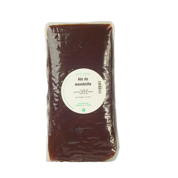Ate de membrillo en barra