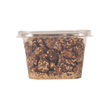 Nuez garapiñada con ajonjoli charola 240g