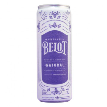 Bellot kombucha natural 355 ml.