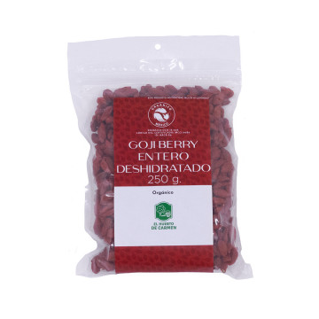 Huerto de Carmen Goji berry entero deshidratado 250 gr